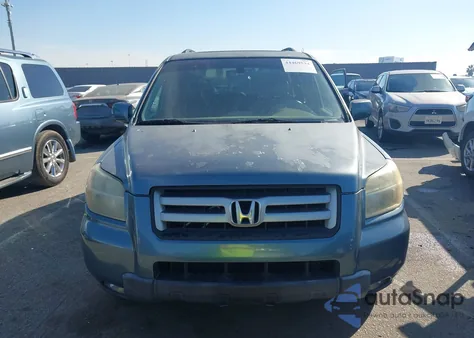 2006 Honda Pilot Ex-L z USA, uszkodzony, nr VIN 2HKYF18686H559520